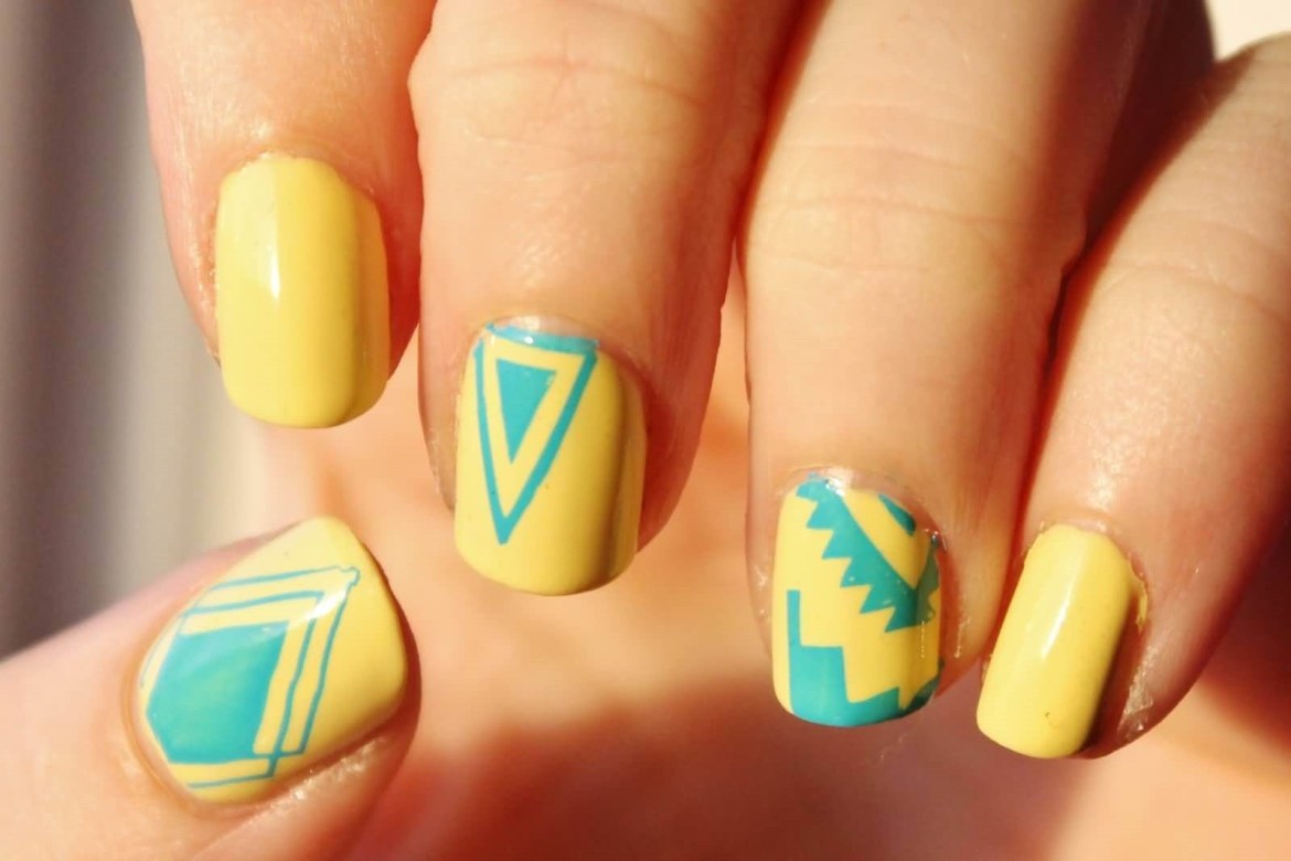 50 Yellow Nail Art Ideas to Try On - wide 4