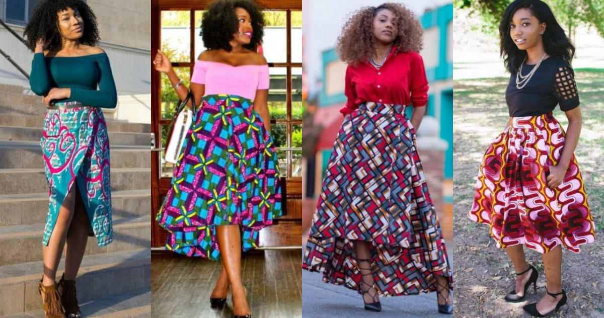 latest ankara skirt and top styles