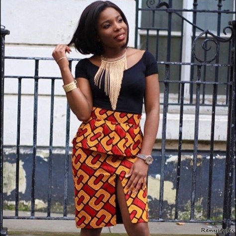 45 Latest Ankara Skirts Styles 2023 - Reny styles