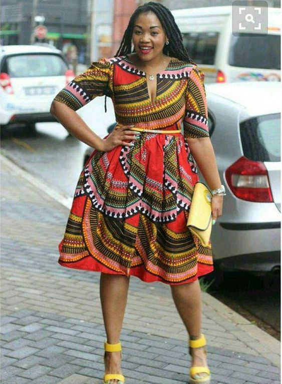 bow african traditional dresses