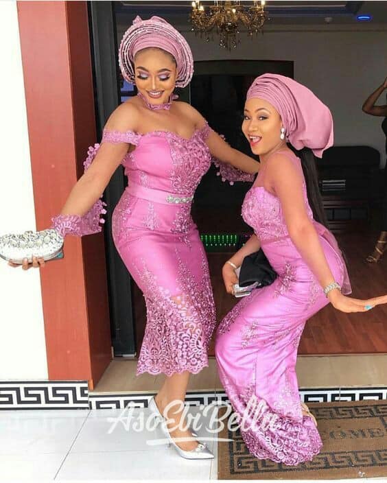 Beautiful WDN Aso Ebi Styles Wedding Guest - Reny styles