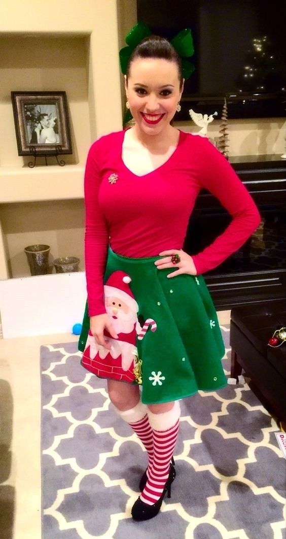 45+ Christmas Sweater Ideas & tree skirt for xmas party - Reny styles