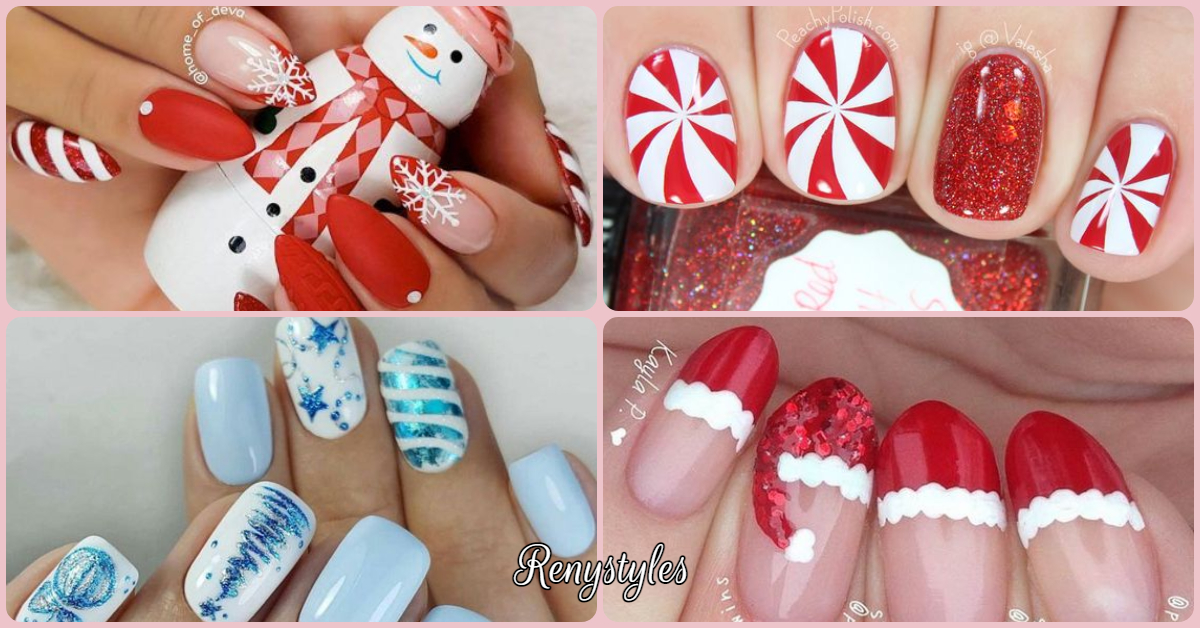 Happy Christmas see this christmas nails and christmas manicure Reny