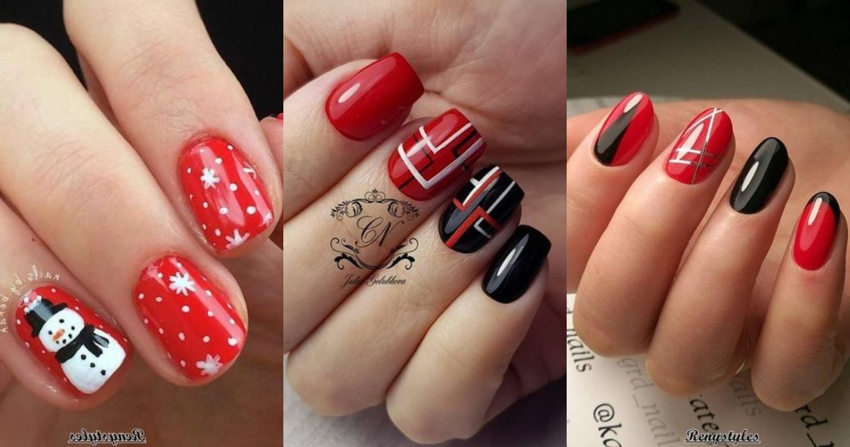 50+ Red nail polish can't have enough of this beautiful look - Reny styles
