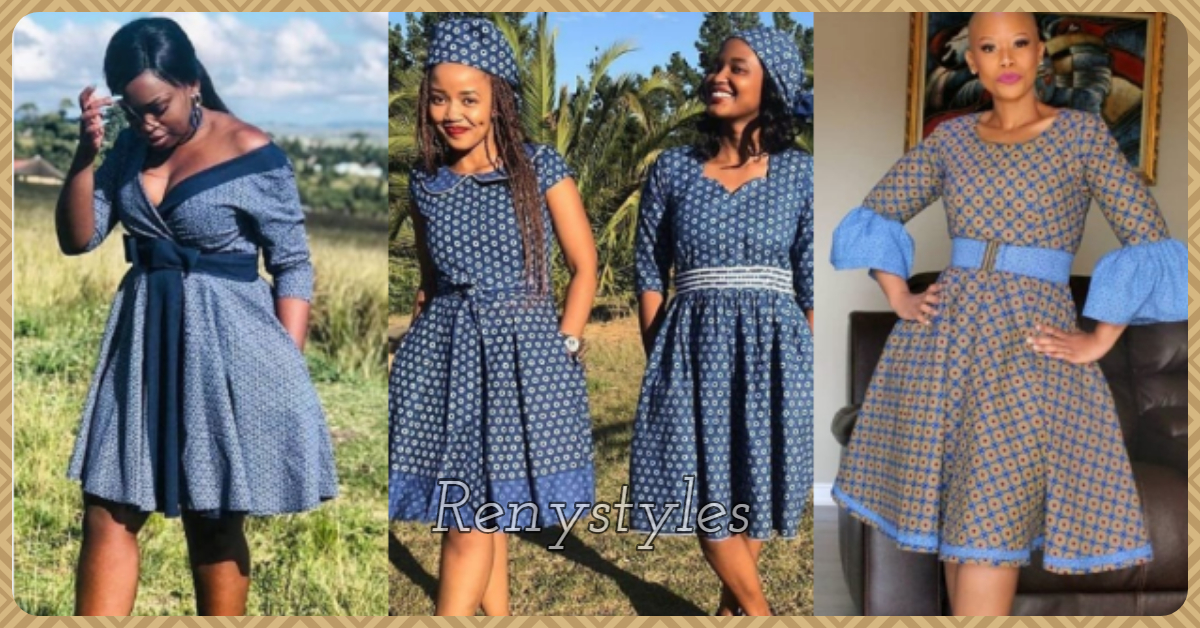 African Print Dresses , Traditional style - Reny styles