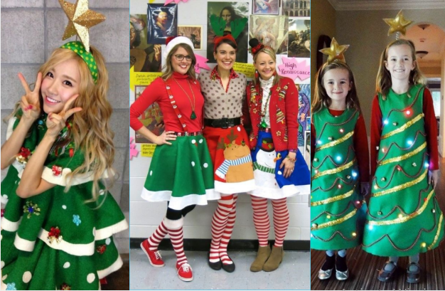 sweater tree skirt