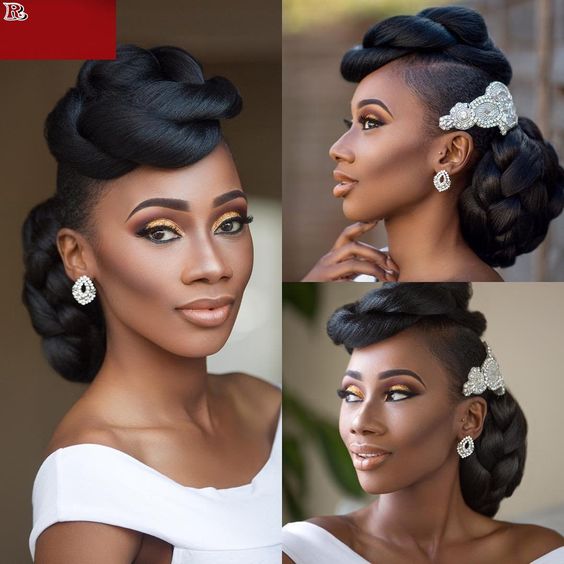 Wedding Hair Styles for Black women - Reny styles