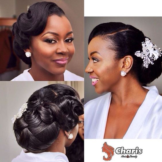 Wedding Hair Styles for Black women - Reny styles