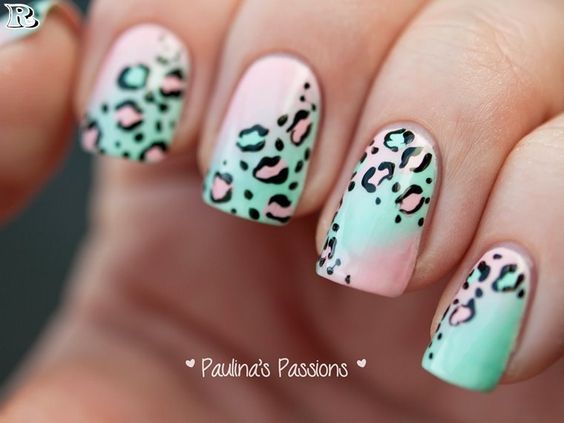 Top 50 Styles for Animal Print Nail - Reny styles