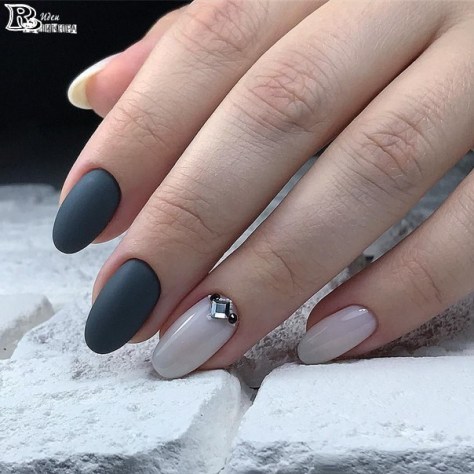 Top 100 Matte Nail Art Design Ideas - Reny styles