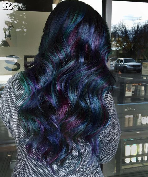 Top 40 Opal oil slick hair color - Reny styles