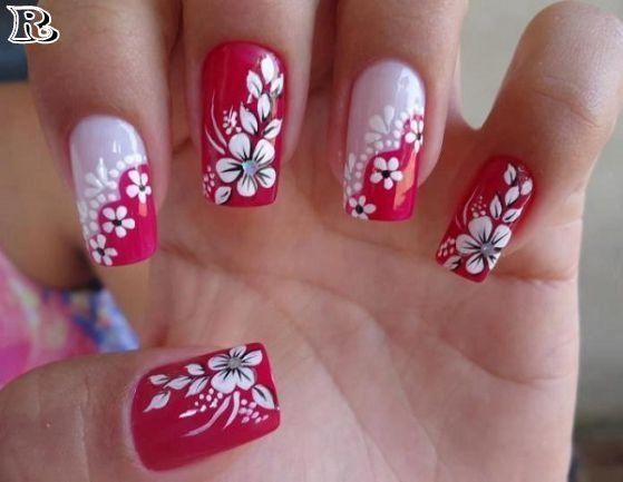 nail art designs for beginners flowers