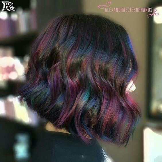 Oil Slick Hair What It Is How To Do It  How Long It Lasts