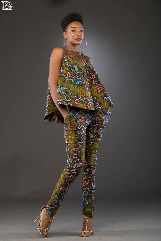 50+ Premium Pants, African Print Wide Leg Pants - Reny styles