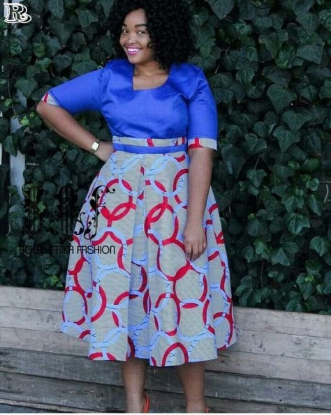 30 African Women's fashion & Ankara Skirt - Reny styles