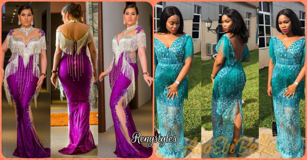 Best African Fringe dresses for Perfect Women Reny styles