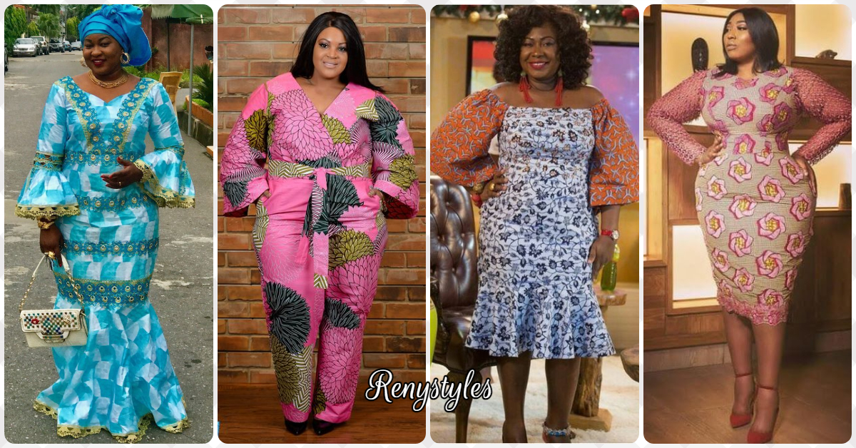 lommelygter Blive opmærksom Kvæle Pretty Perfect Plus Size Aso-Ebi Styles - Reny styles