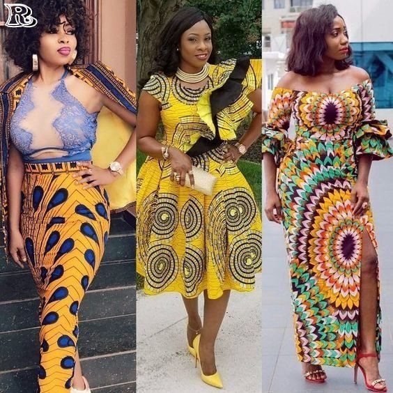 Over 30 African yellow dresses - Reny styles