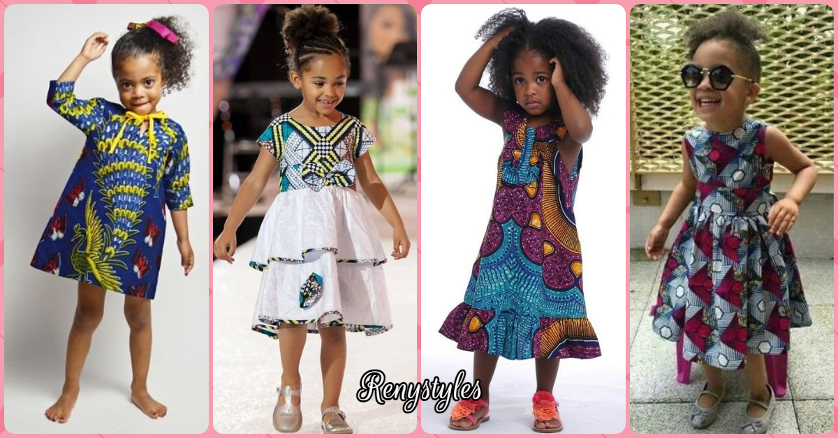 Kids In Print See Her Unique Ankara Style Reny Styles