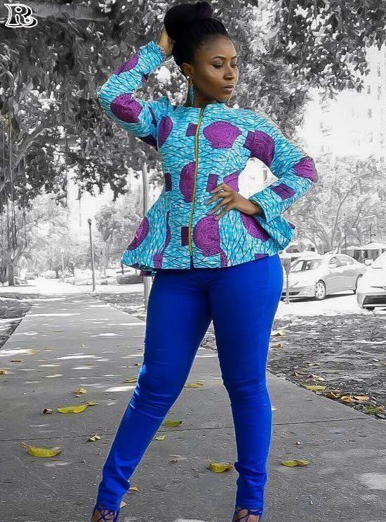 Kitenge tops clearance designs for ladies