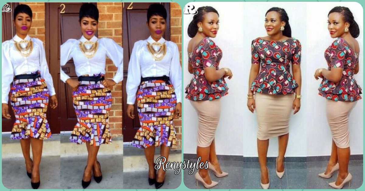 office skirt and top styles