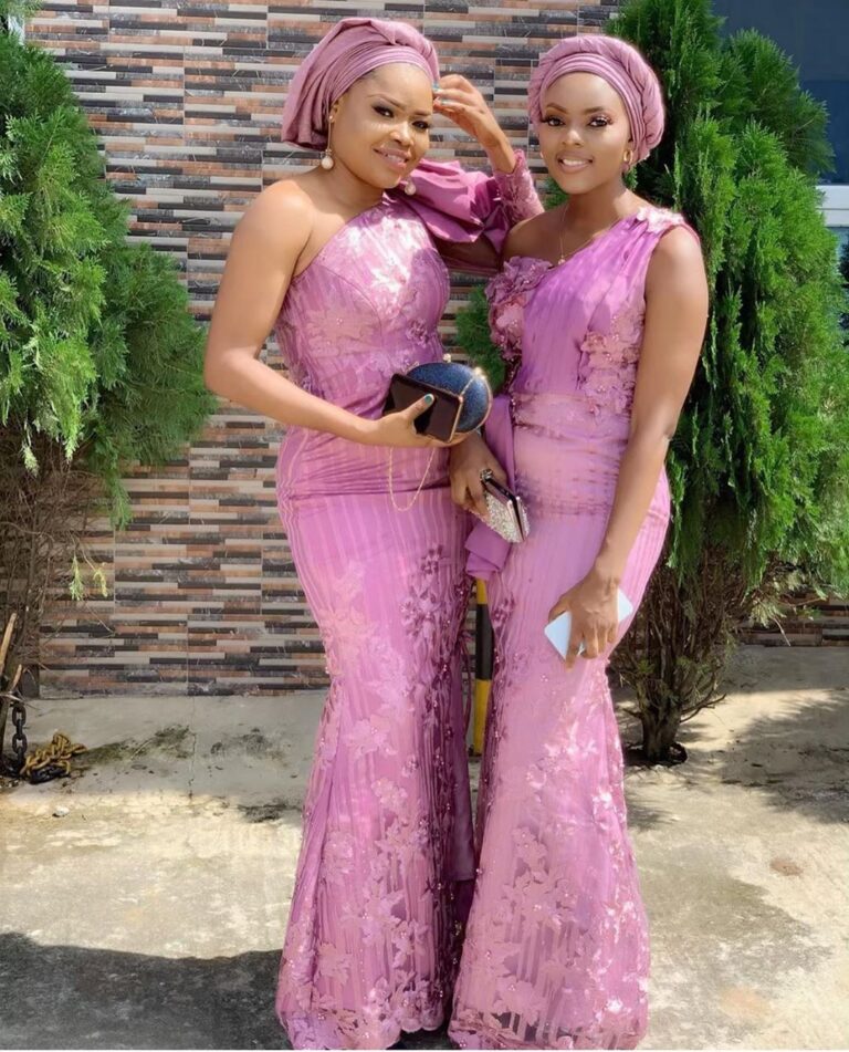 Teal Asoebi Styles & Nigerian weddings - Reny styles
