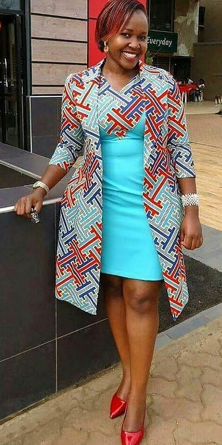 Kitenge designs for office wear sale