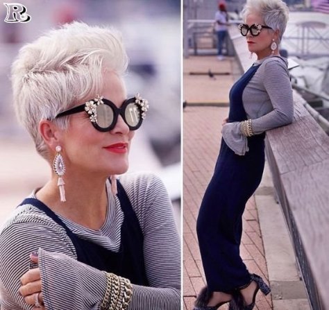 Top 20 White Pixie Haircut 2018 Reny Styles