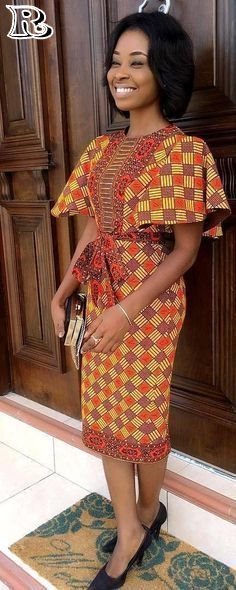 Kitenge designs clearance for office wear