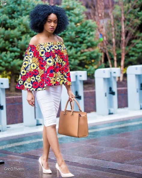 Ankara kitenge Tops 25 Styles - Reny styles kitenge Tops