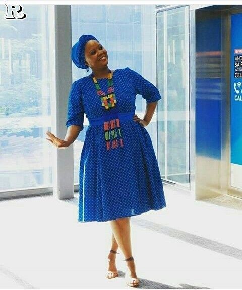 shweshwe casual dresses