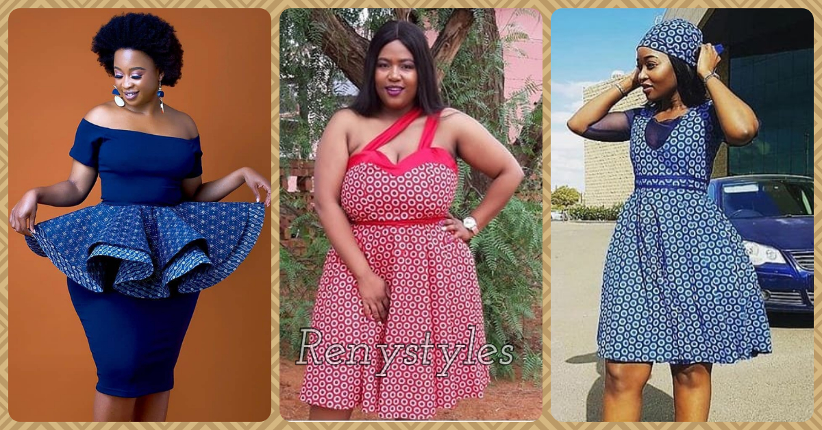 Shweshwe dresses styles Gorgeously Designed - Reny styles