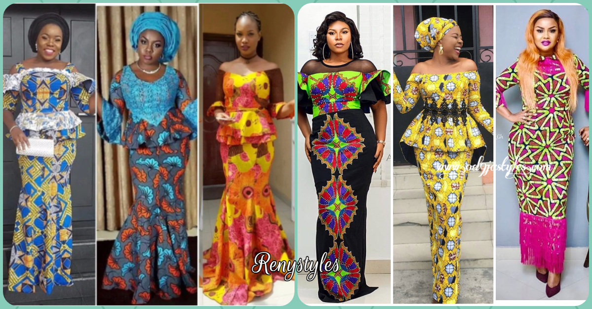 Latest Ankara shirt and blouse styles 2023 - Reny styles