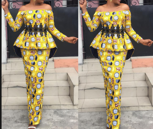 ankara shirt and blouse
