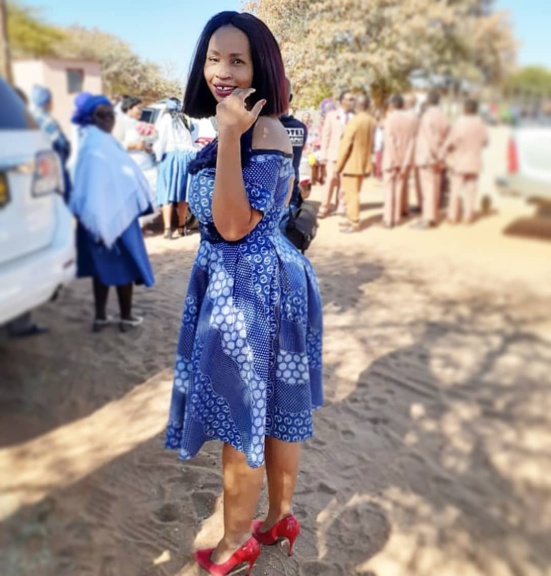 Seshweshwe dress, With the beginning of the year - Reny styles