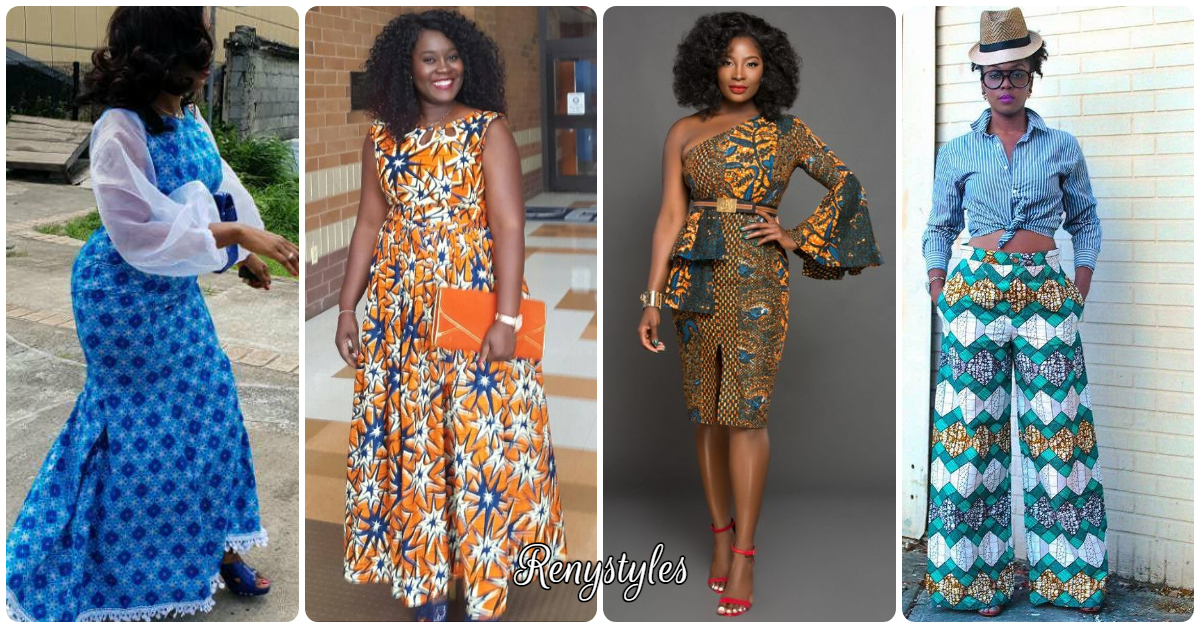 Beauty Guinean style in beautiful colors - Reny styles