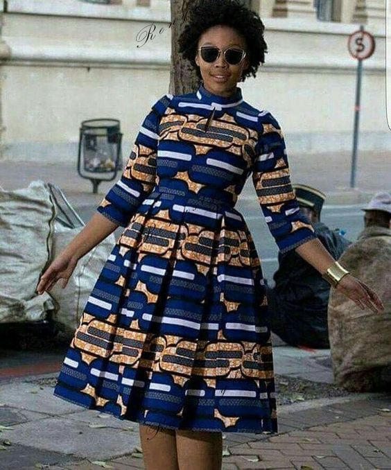 short kitenge designs