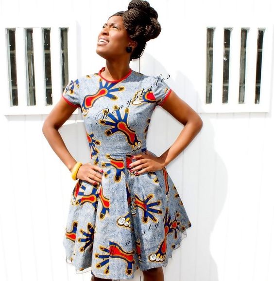 Kitenge designs on sale for short dresses