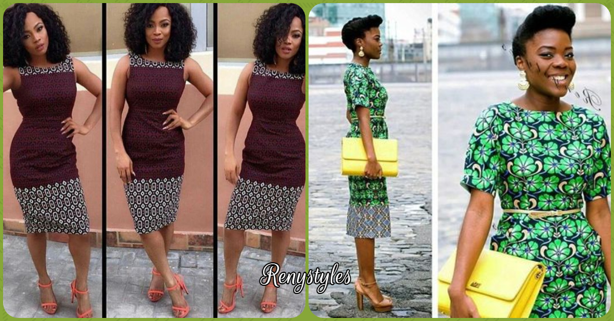 Kitenge designs 2024 for slim ladies