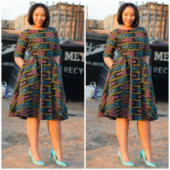 Short deals kitenge dresses