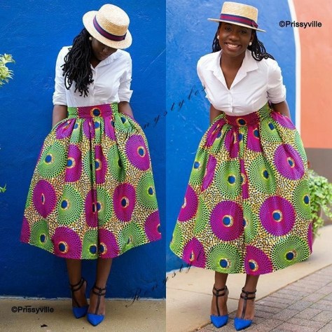 Hot shape for beautiful Ankara fabric - Reny styles