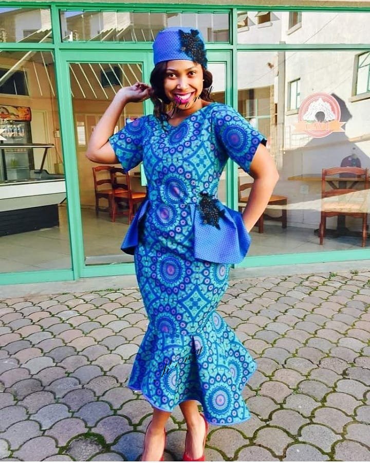 Top Shweshwe dresses for African Women - Reny styles