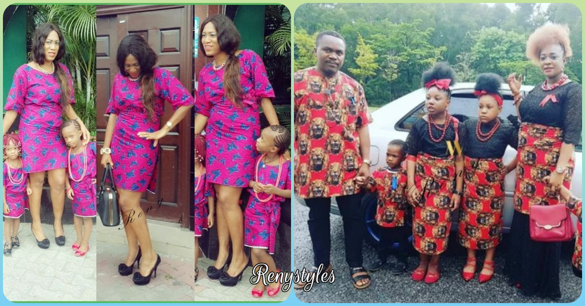 Latest ankara outlet styles for family