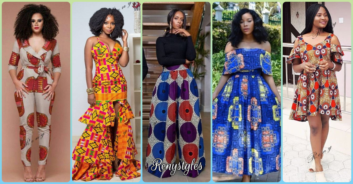 Modern African gowns Dresses - Reny styles