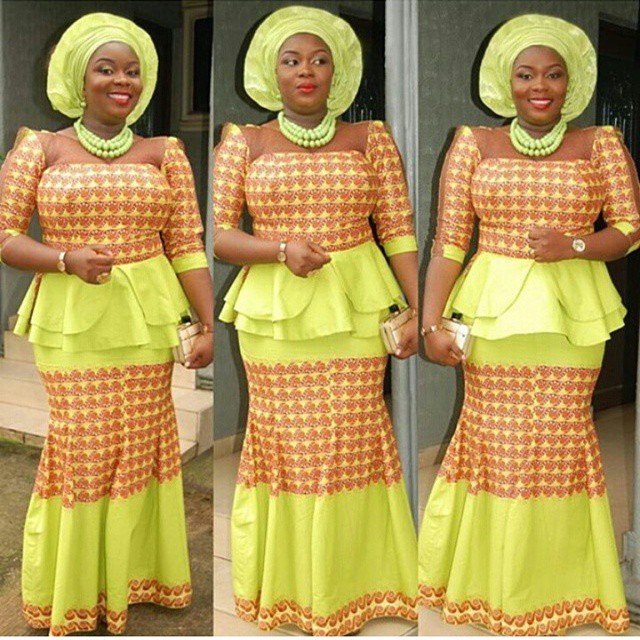 10+ Best Aso Ebi styles For Nigerian fashionistas - Reny styles
