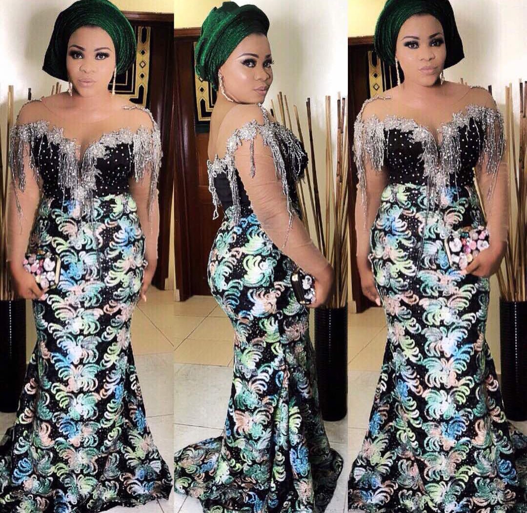 15 Aso-Ebi Styles In Nigeria Fashion - Reny styles