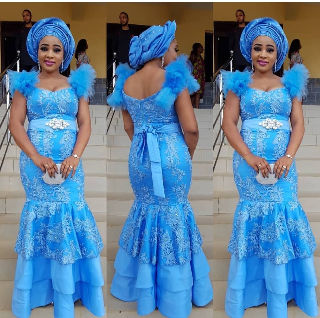 Wonderful Nigerian Aso Ebi dresses - Reny styles