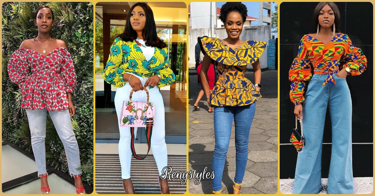 Latest ankara outlet tops 2018