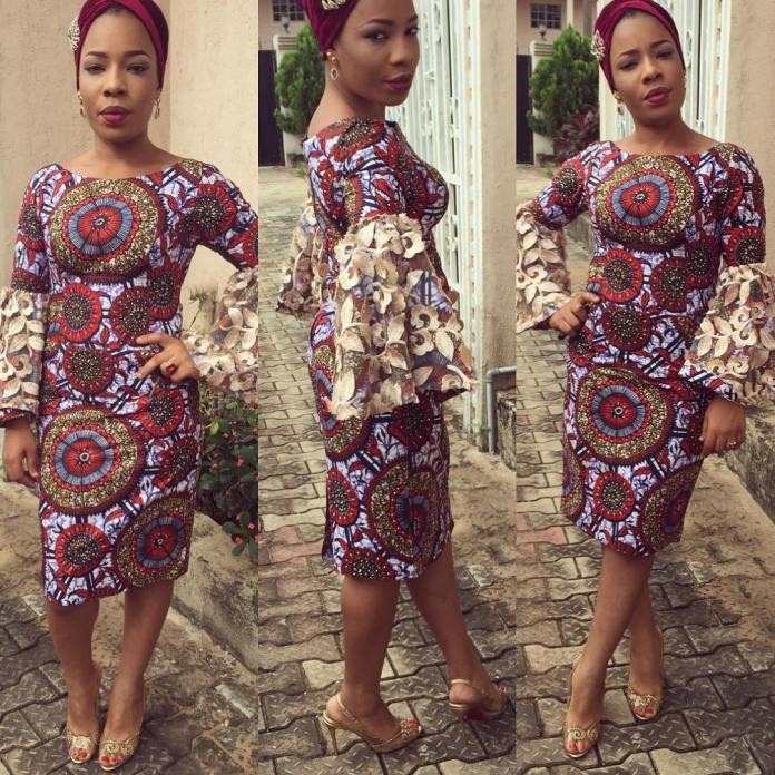 long sleeve ankara styles