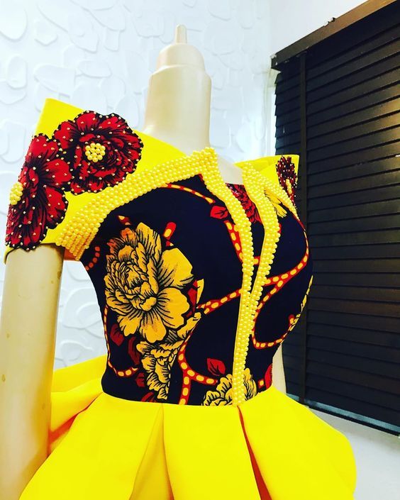 2019 ankara best sale peplum top